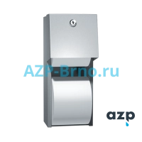 Подвесной держатель туалетной бумаги 4002 AZP Brno Чехия (фото, схема)